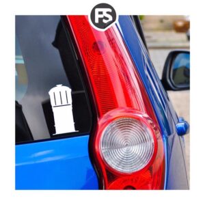 Watertorensticker Wit